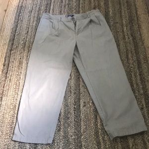 Khaki pants,  CHAPS. Size W38 L32